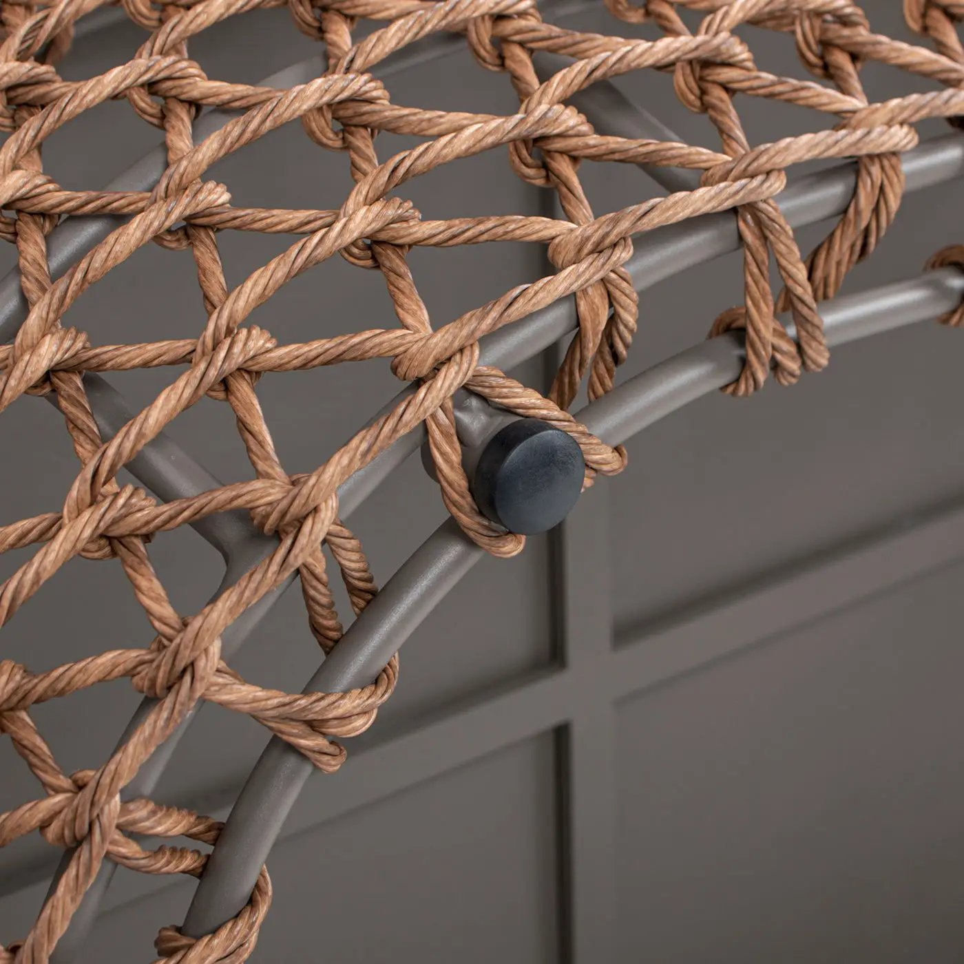 Willow - Oval Woven Patio Coffee Table, Wicker Frame by Unique Piece Furniture
