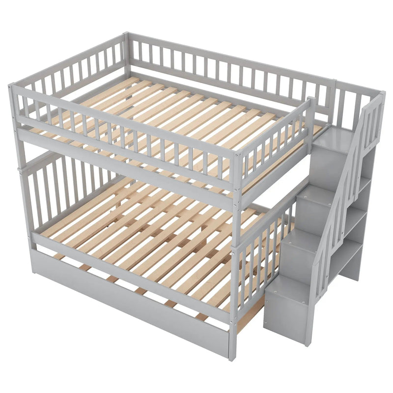 Bunk Bed With Staircase by Unique Piece Furniture