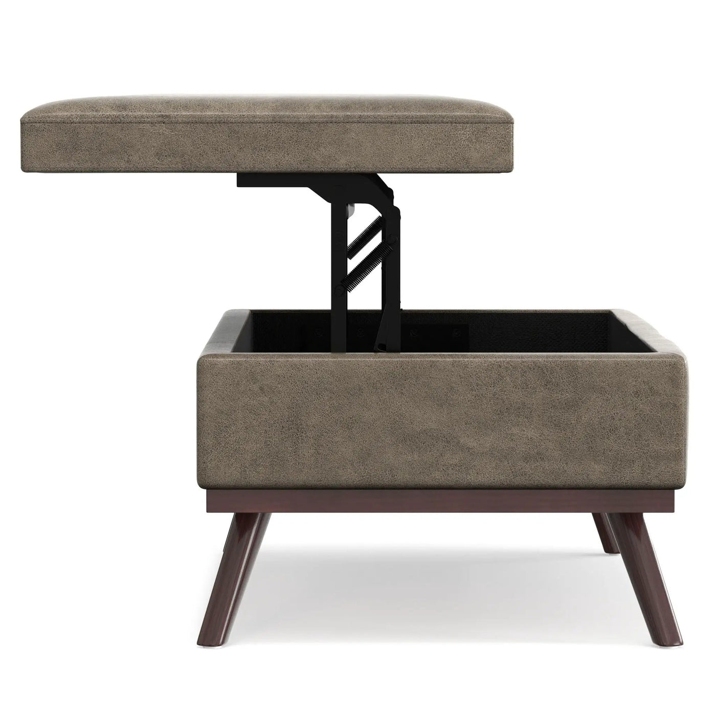 Owen - Multifunctional Square Coffee Table Storage Ottoman by HouseOfZazla