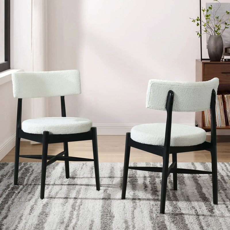 Mid Century Modern Dining Chairs With Unique Design by HouseOfZazla