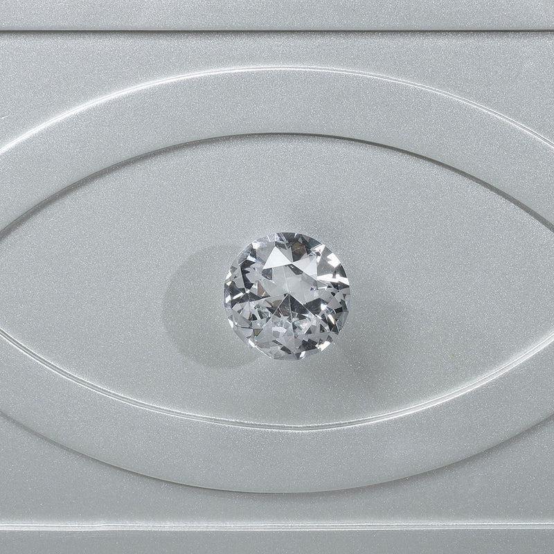 Arabesque - 6 Drawer Dresser With Mirror - Silver