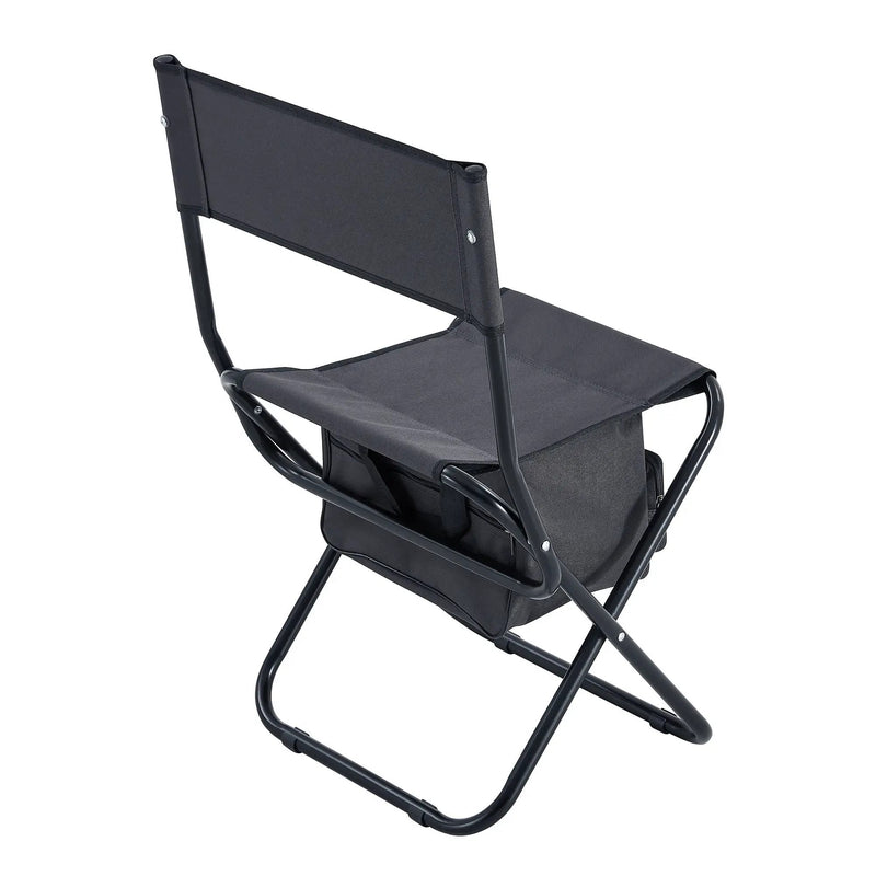 Folding Outdoor Chairs With Storage Bag, Portable Chair For Indoor, Outdoor Camping, Picnics And Fishing by HouseOfZazla