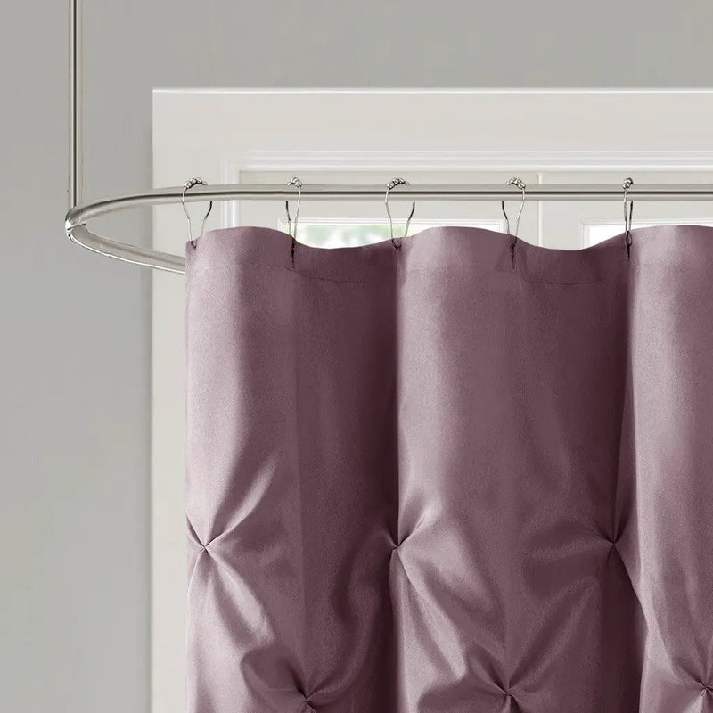 Tufted Semi-Sheer Shower Curtain by HouseOfZazla