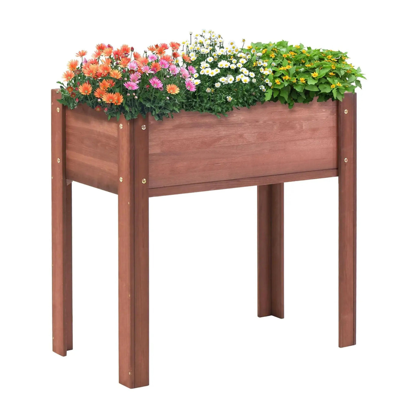 Raised Garden Bed With Legs, Elevated Planter Box For Outdoor Plants by HouseOfZazla