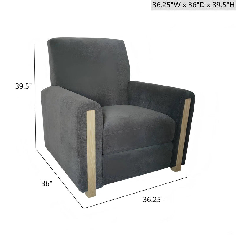 Recliner Chair - Gray by HouseOfZazla