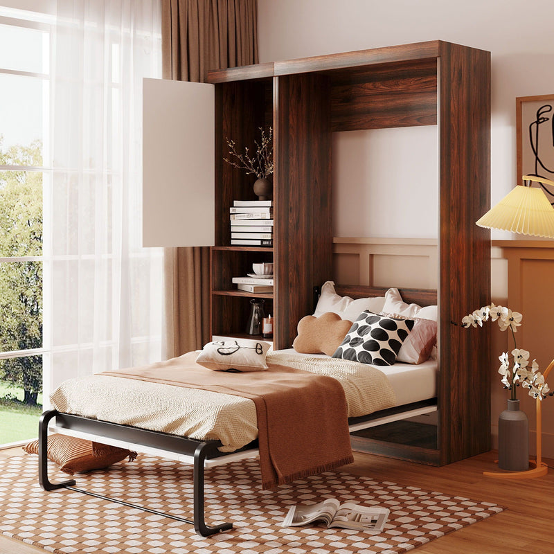 Murphy Wall Bed With Cabinet by HouseOfZazla