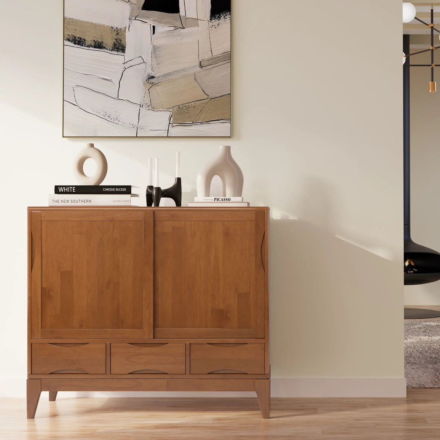 Harper - Handcrafted Medium Storage Cabinet by HouseOfZazla