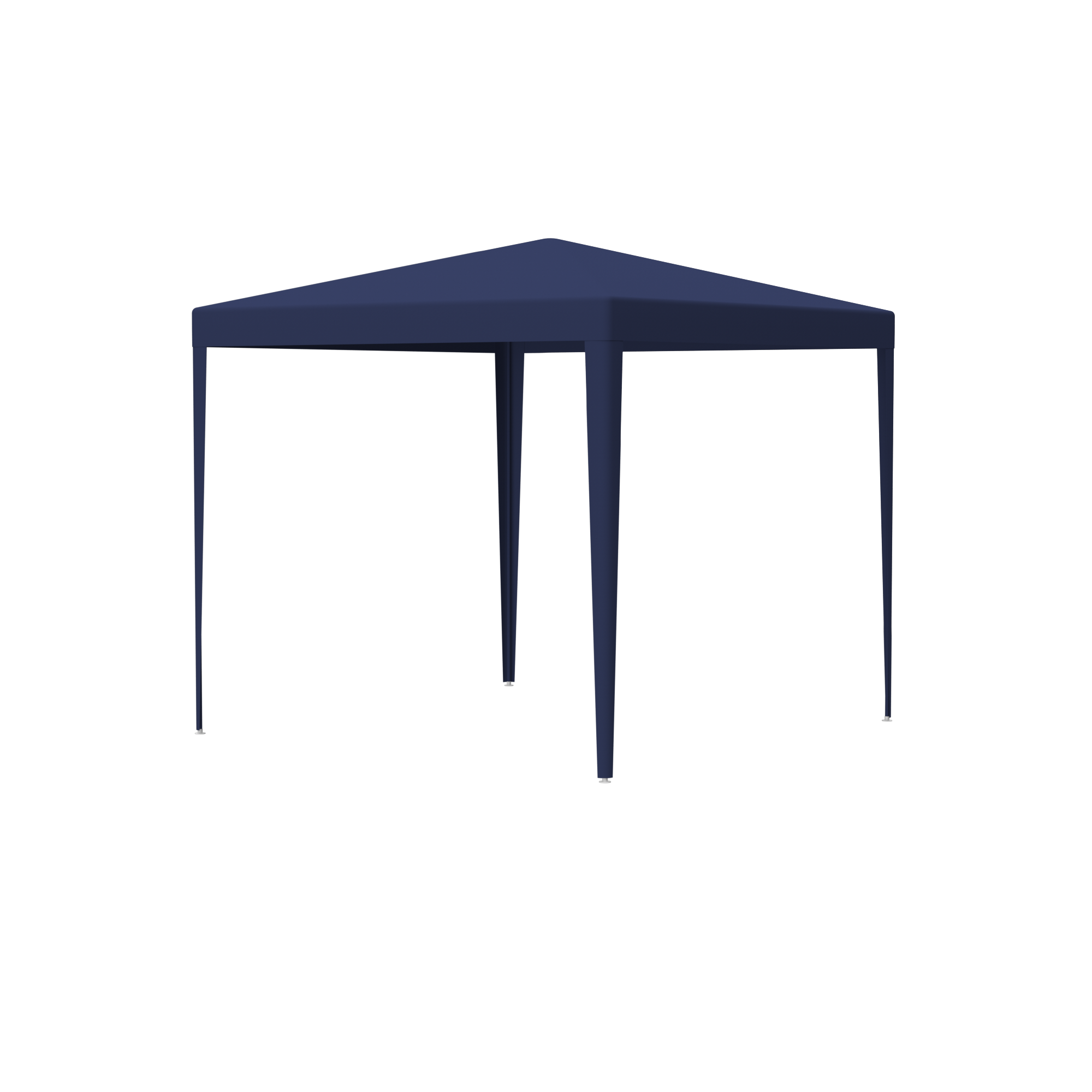 10'x10' Party Tent Outdoor Heavy Duty Gazebo Wedding Canopy with 4 Removable Walls, Blue by HouseOfZazla