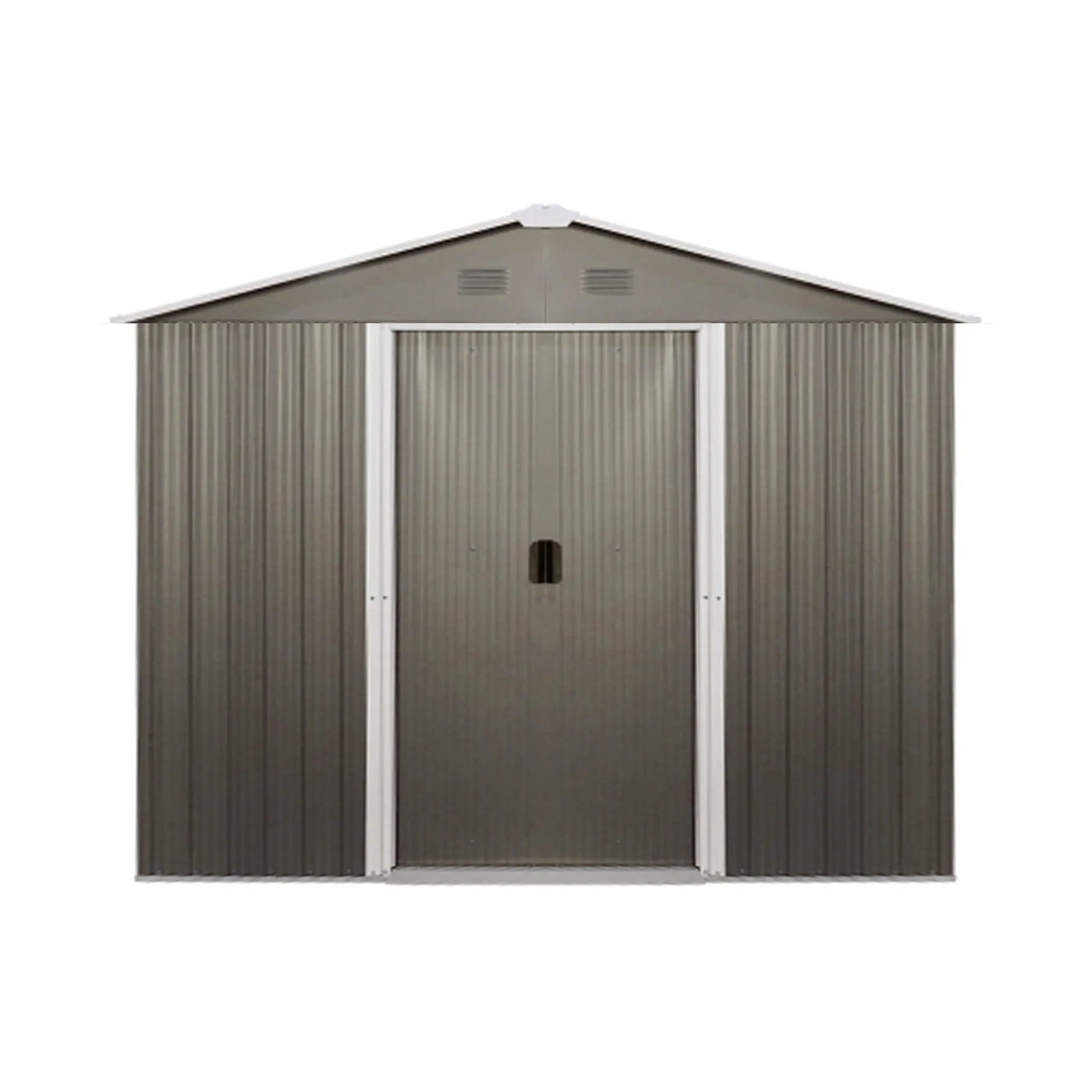 [06X08FT] Premium Outdoor Metal Storage Shed With Metal Floor Frame (SAK95204) by SAKSBY WHOLESALE