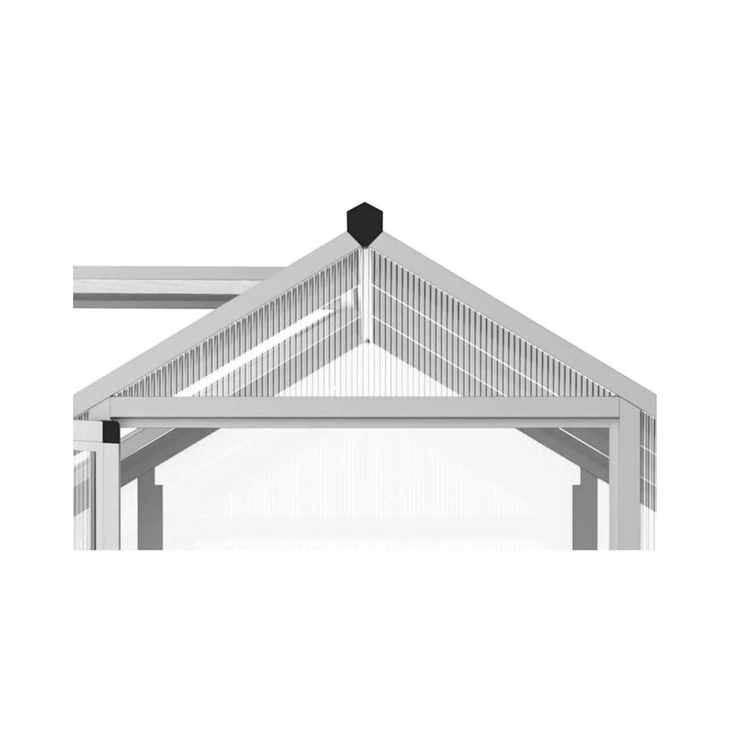 [06X10FT] Large Walk-In Backyard Greenhouse W/ Rainwater Collection System And Roof Vent (SAK93581) by SAKSBY WHOLESALE