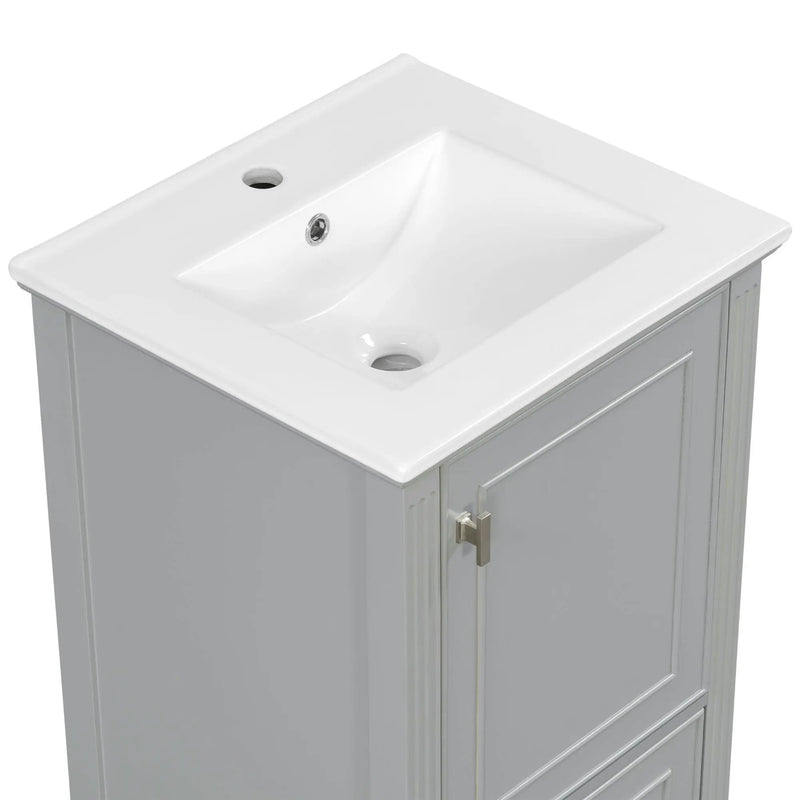 Retro Bathroom Vanity With Sink