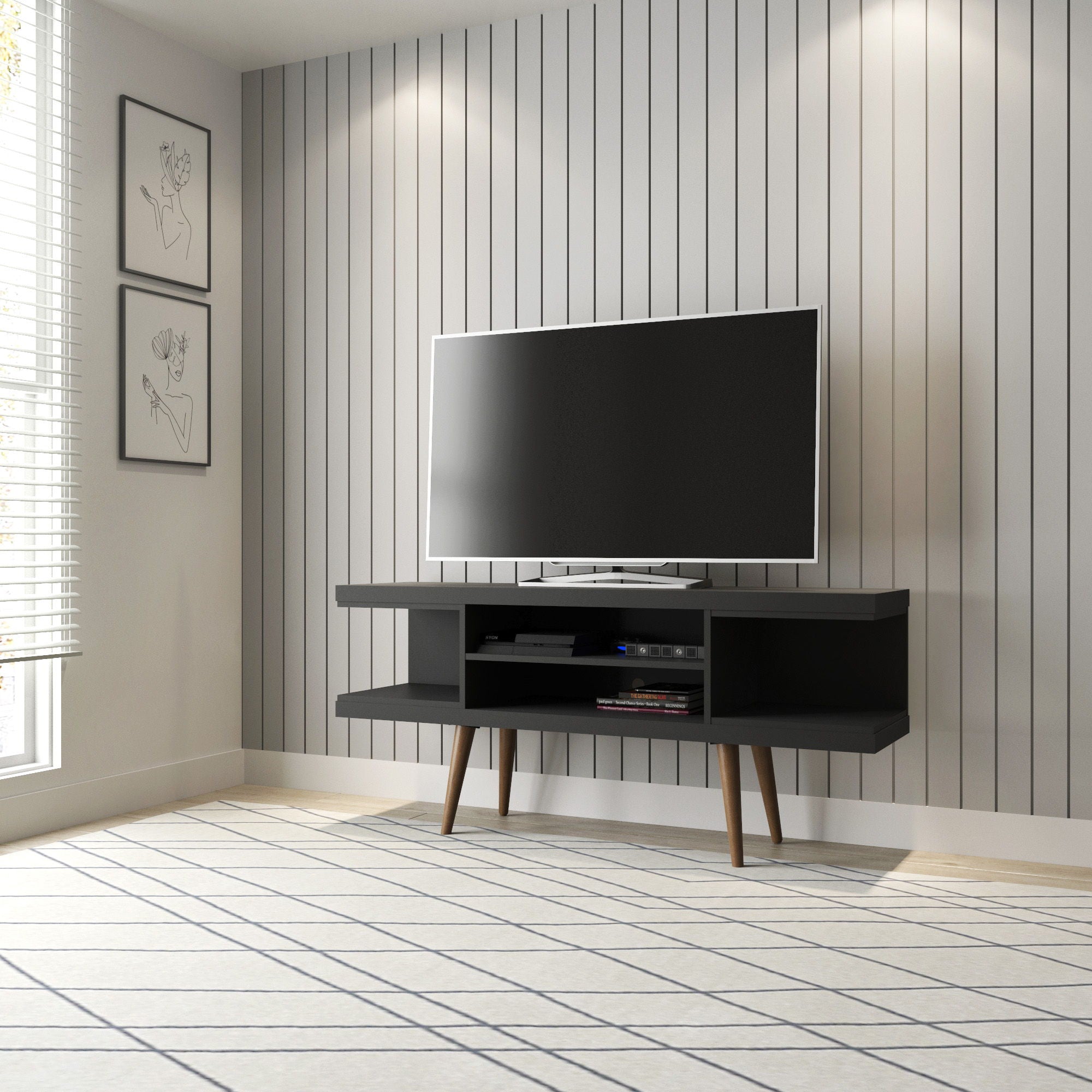 Utopia - TV Stand With Ample Storage by HouseOfZazla