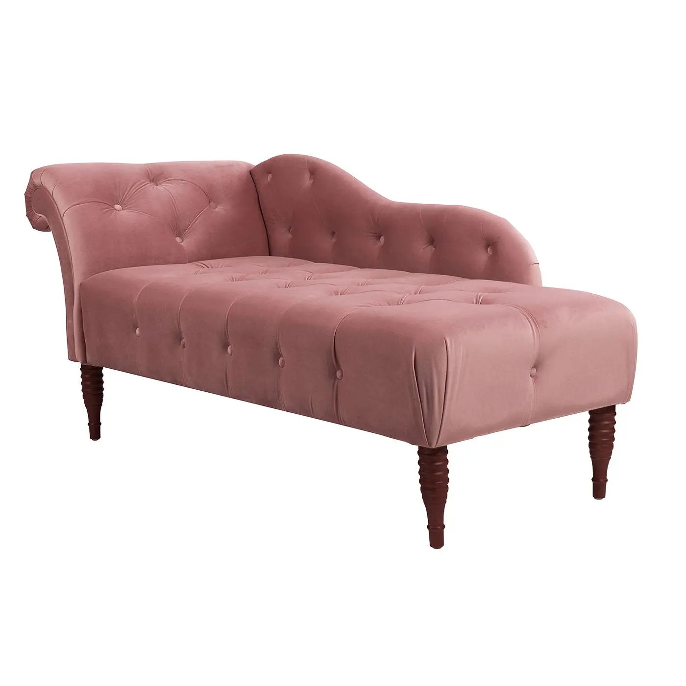 Samuel - Tufted Roll Arm Chaise Lounge by Unique Piece Furniture