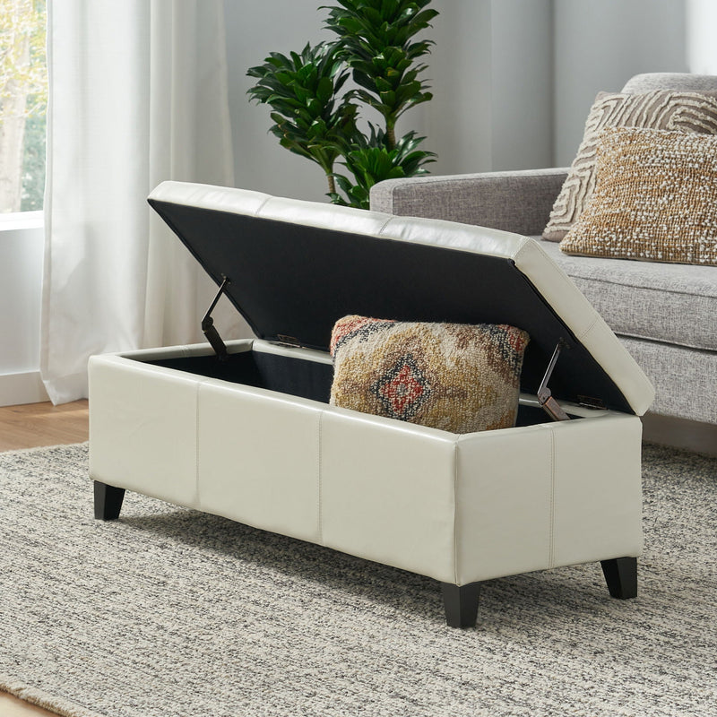 Glouster Contemporary Storage Ottoman by HouseOfZazla