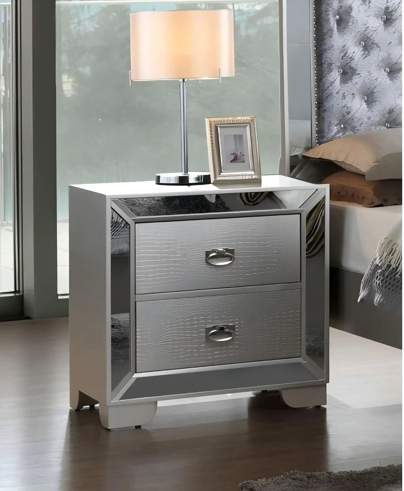 Contemporary Nightstand With Versatility by Unique Piece Furniture