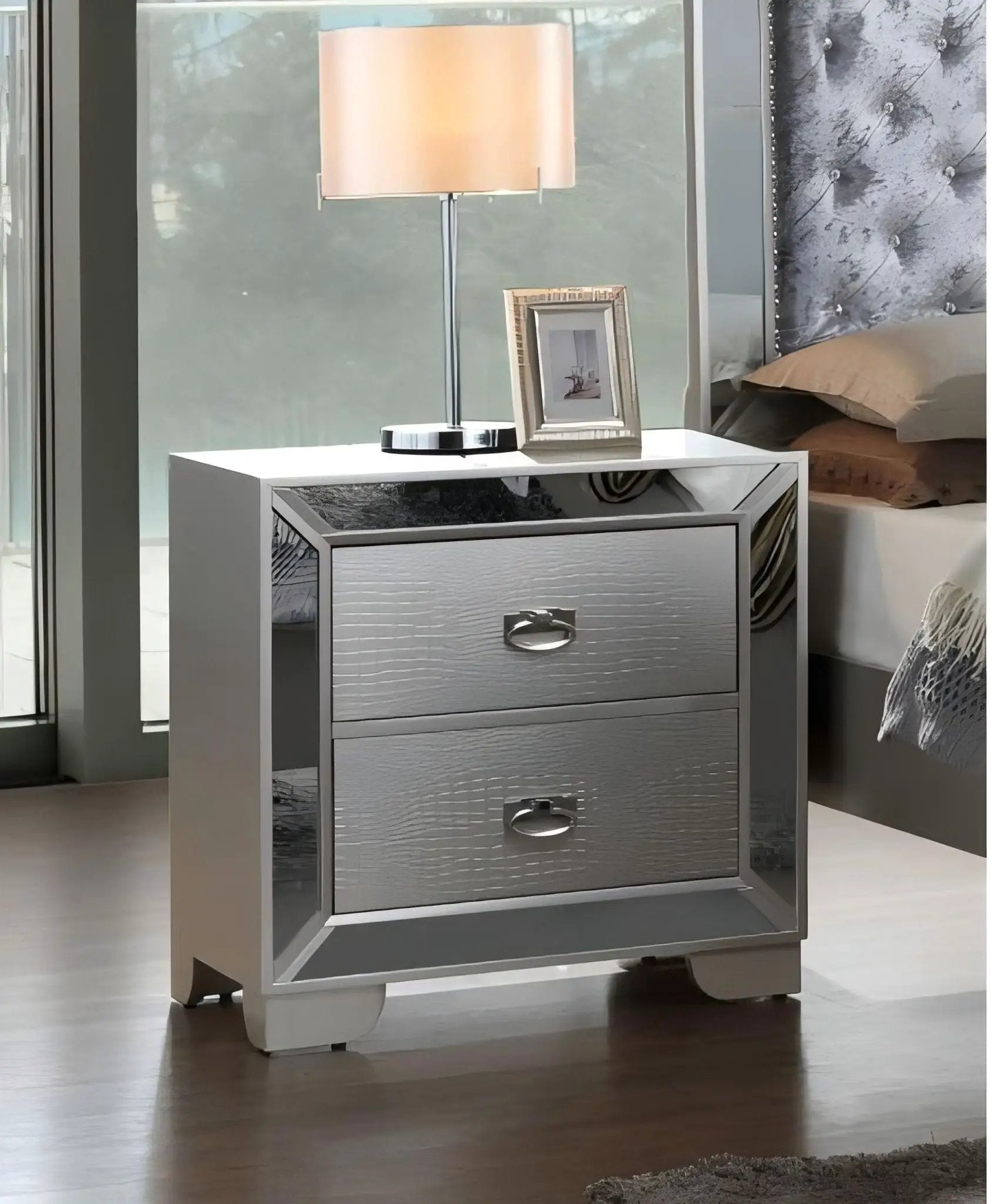 Contemporary Nightstand With Versatility by HouseOfZazla