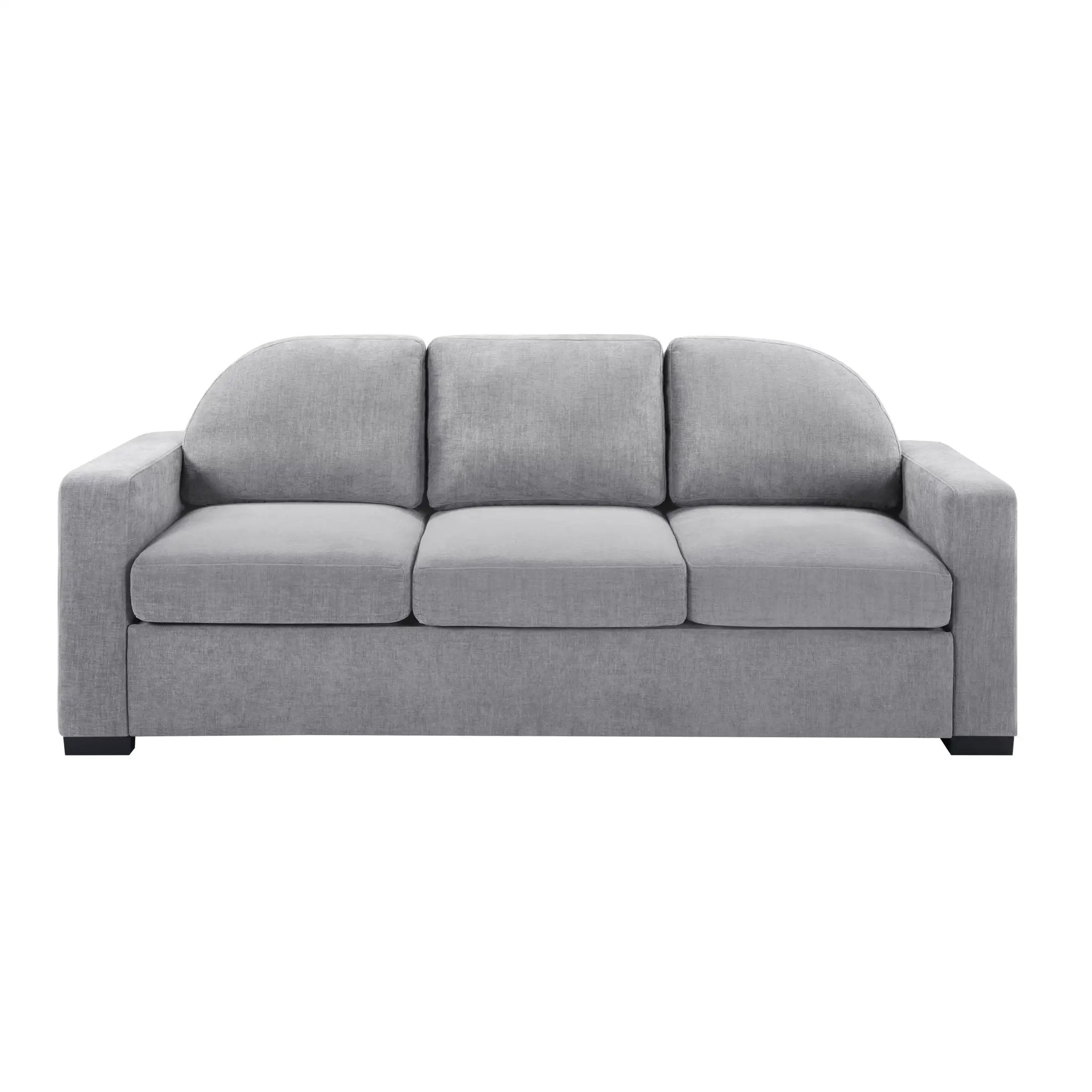 Modern 3 Seater Sofa With Curved Backrest by HouseOfZazla