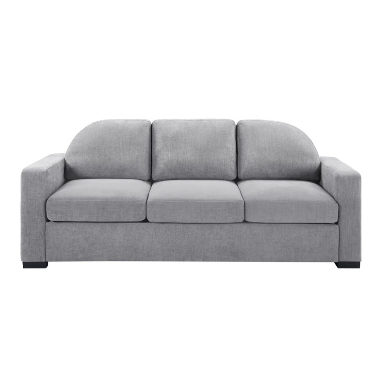Modern 3 Seater Sofa With Curved Backrest by HouseOfZazla