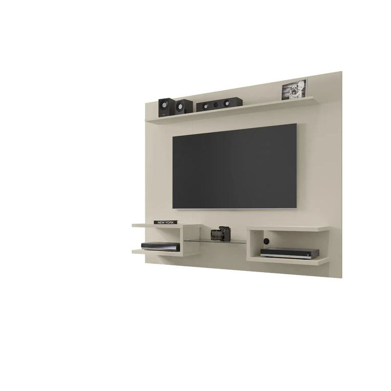 Plaza - TV Panel With Decorative Shelves by HouseOfZazla