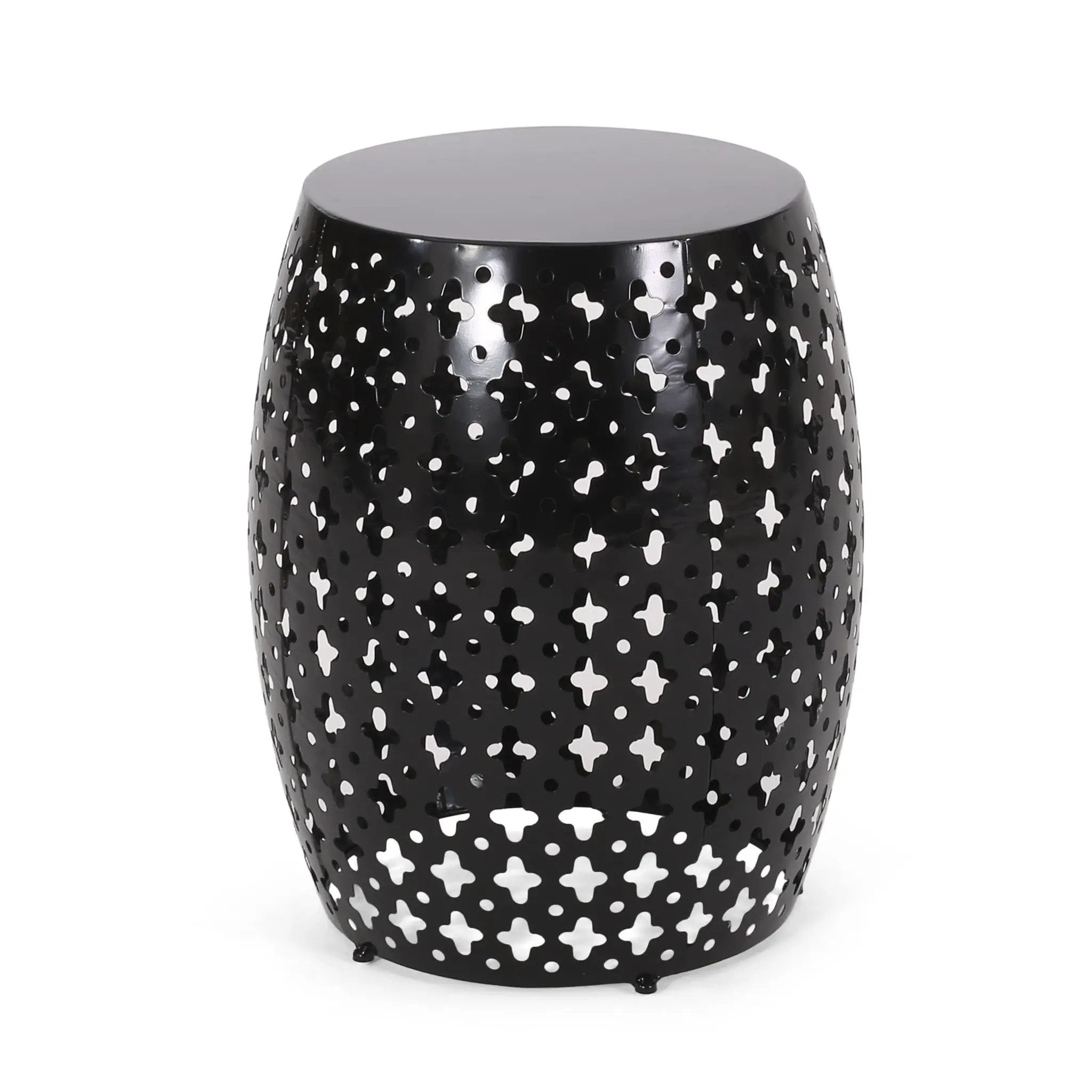 Modern Design, Metal End Table, Large by HouseOfZazla