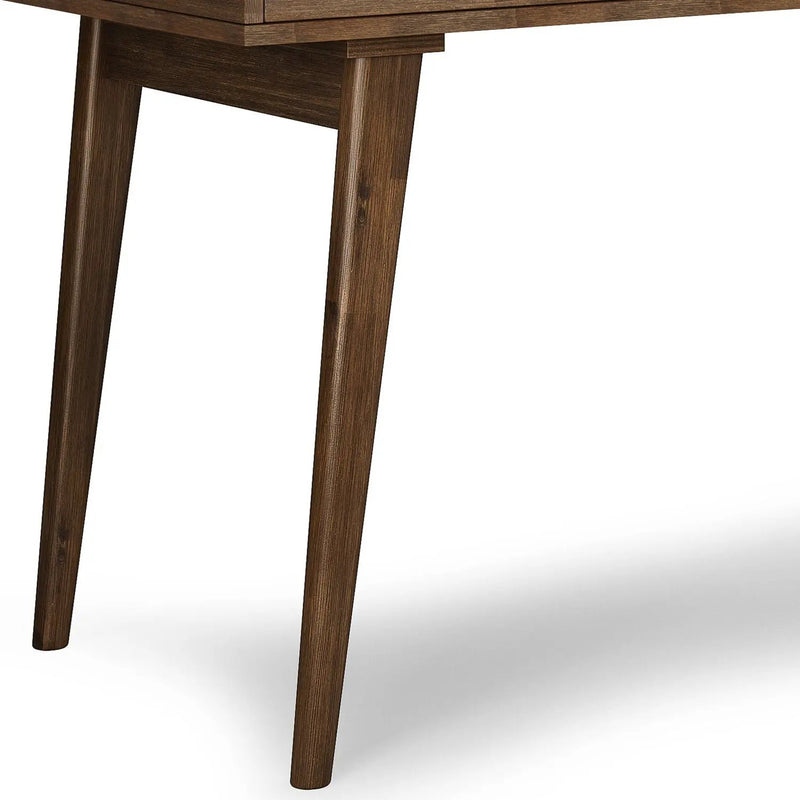 Clarkson - Desk - Rustic Natural Aged Brown by HouseOfZazla