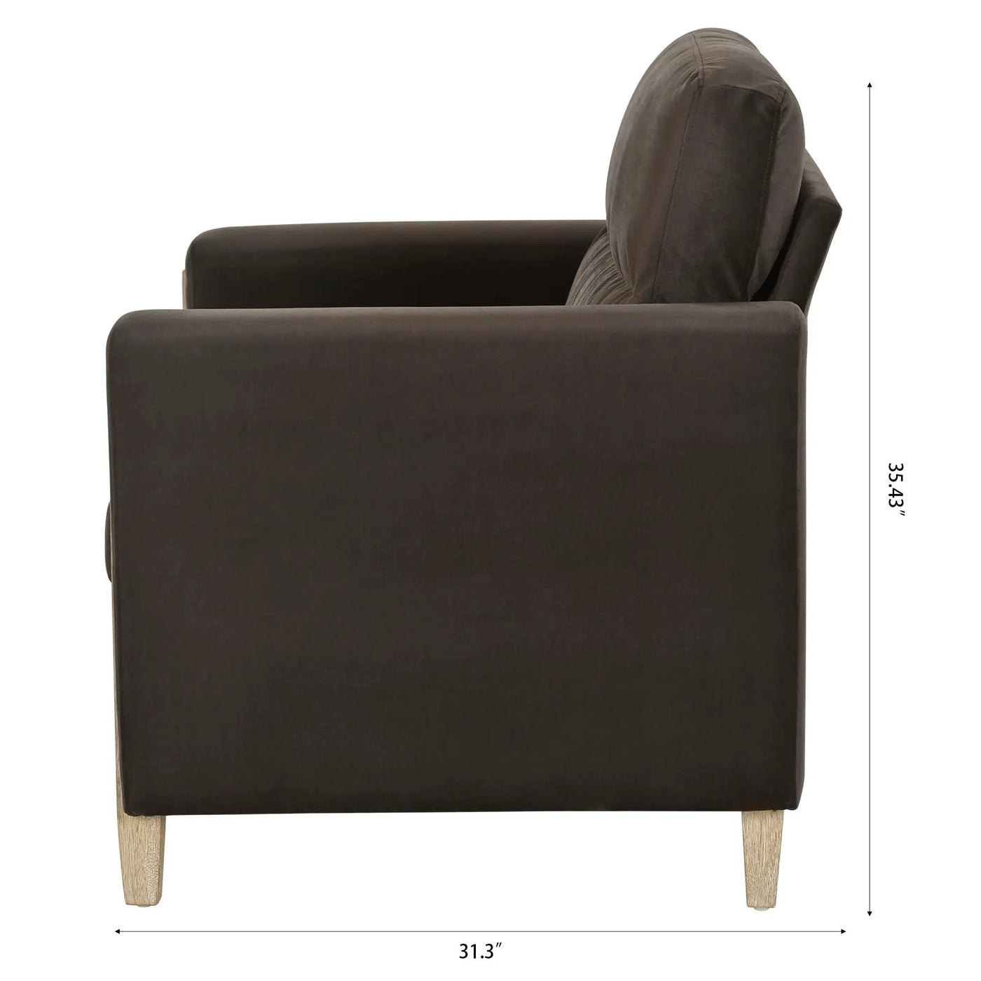 1 Seater Sofa by Unique Piece Furniture