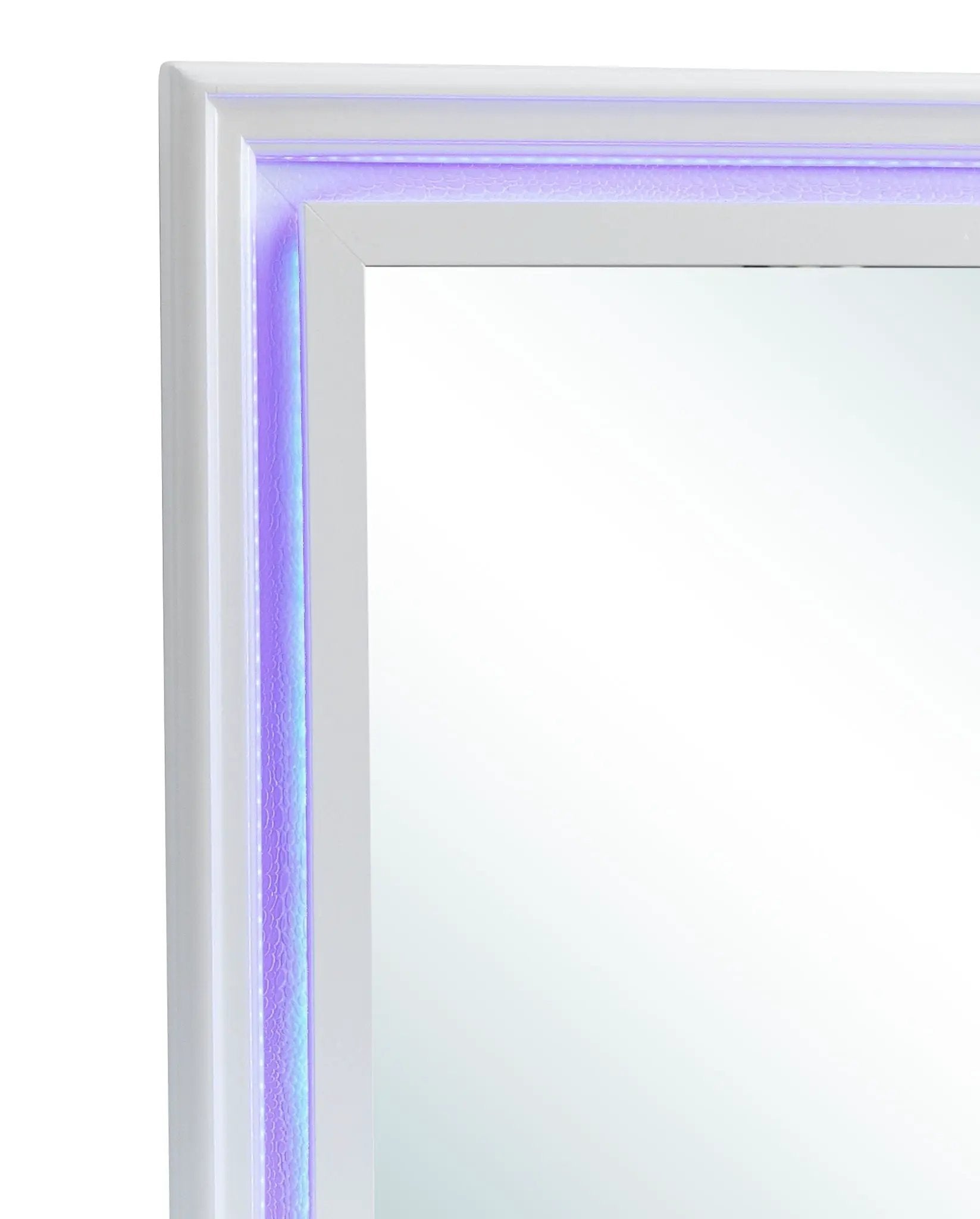 Lorana - Elegant Transitional LED Mirror by Unique Piece Furniture