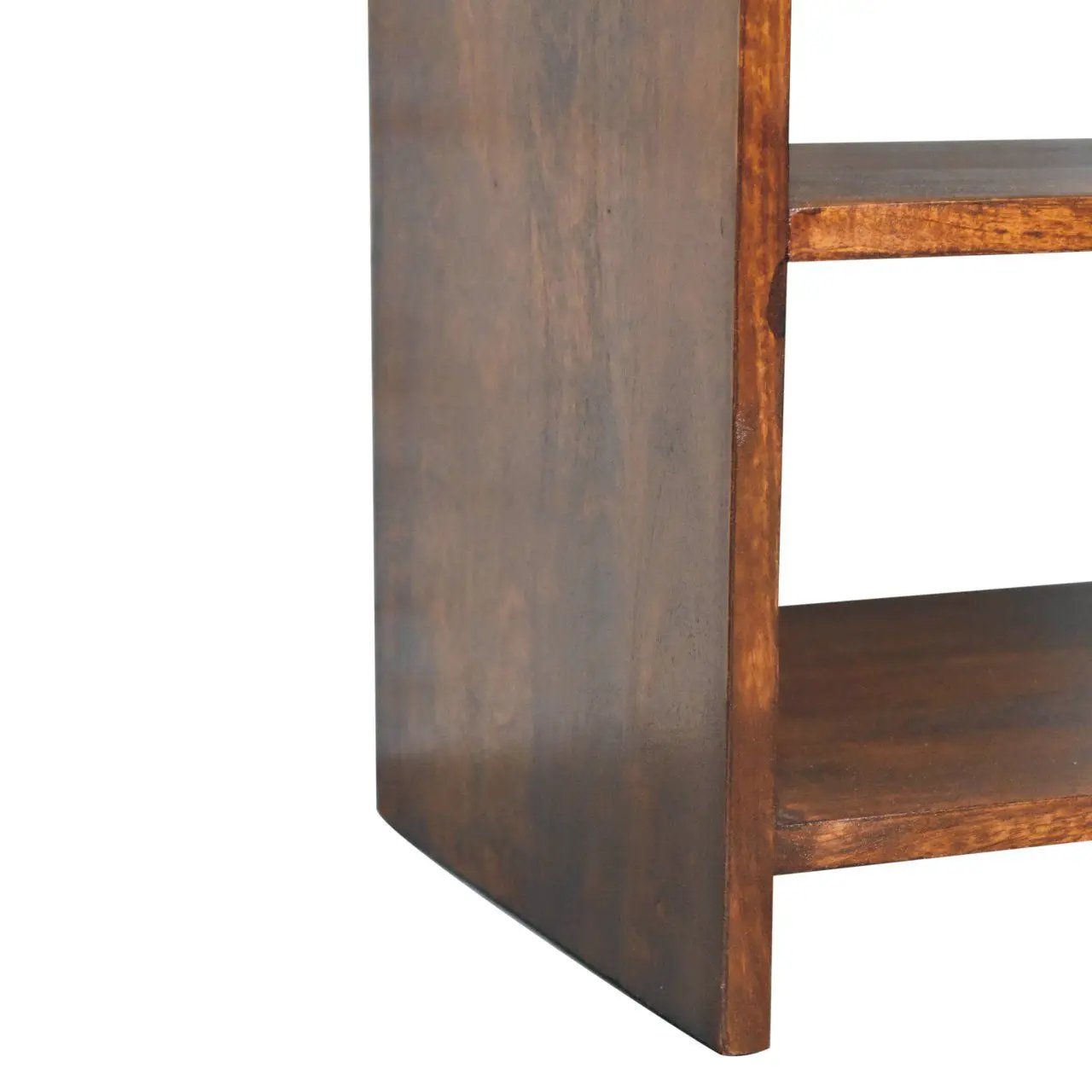 Aspen - Open Bedside Table - Dark Brown by HouseOfZazla