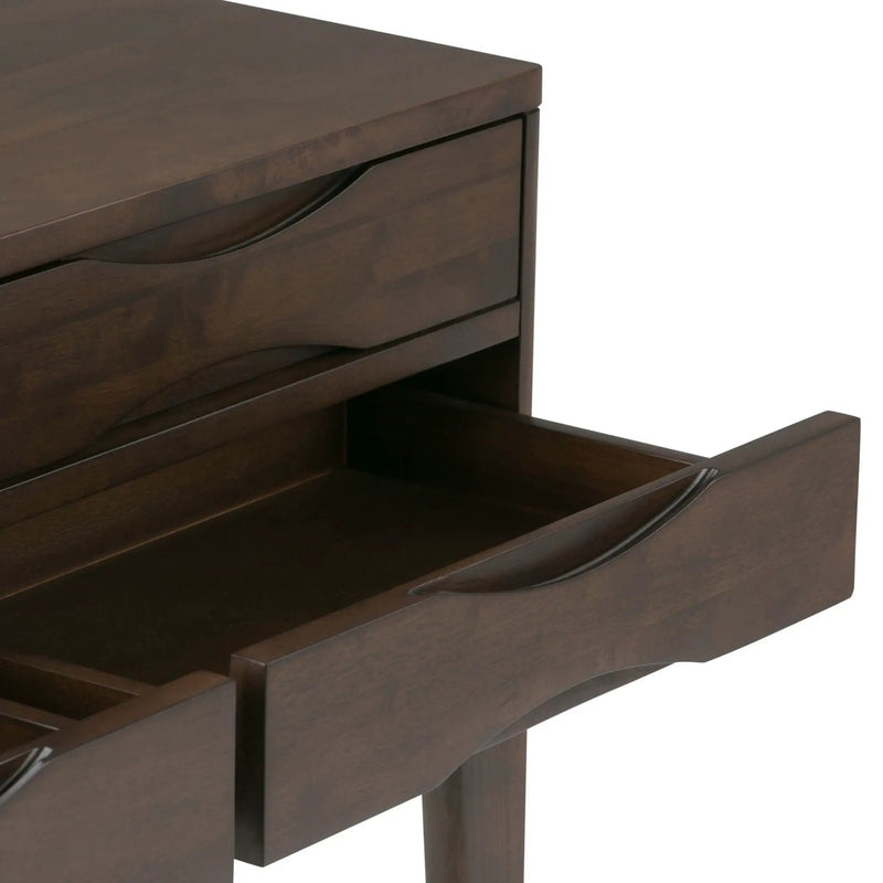 Harper - Hallway Console Table - Walnut Brown by Unique Piece Furniture