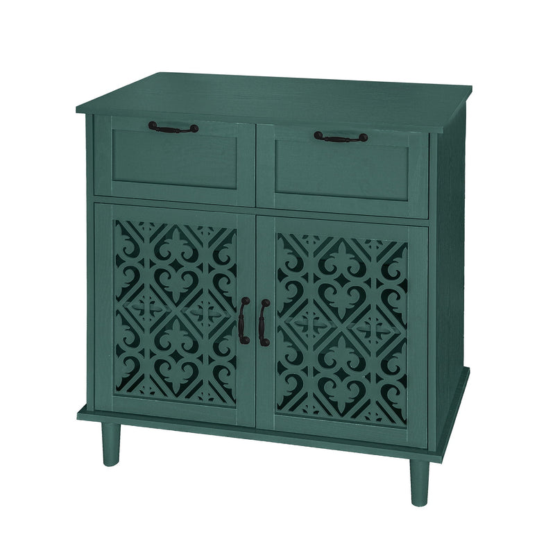 2 Door 2 Drawer Elegant Cabinet by HouseOfZazla