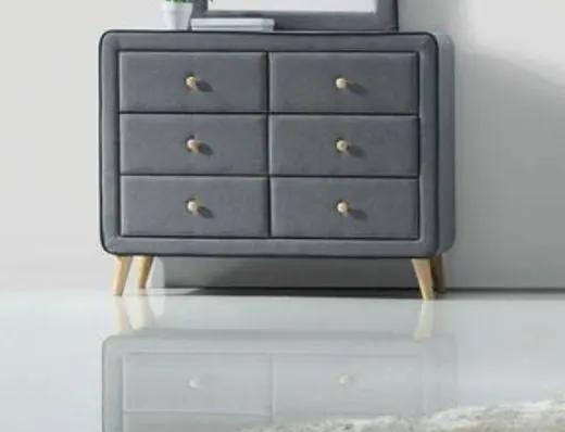 Valda - Dresser - Light Gray by Unique Piece Furniture