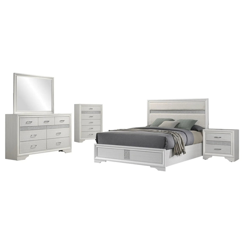 Miranda 5-piece Queen Bedroom Set White by Unique Piece Furniture