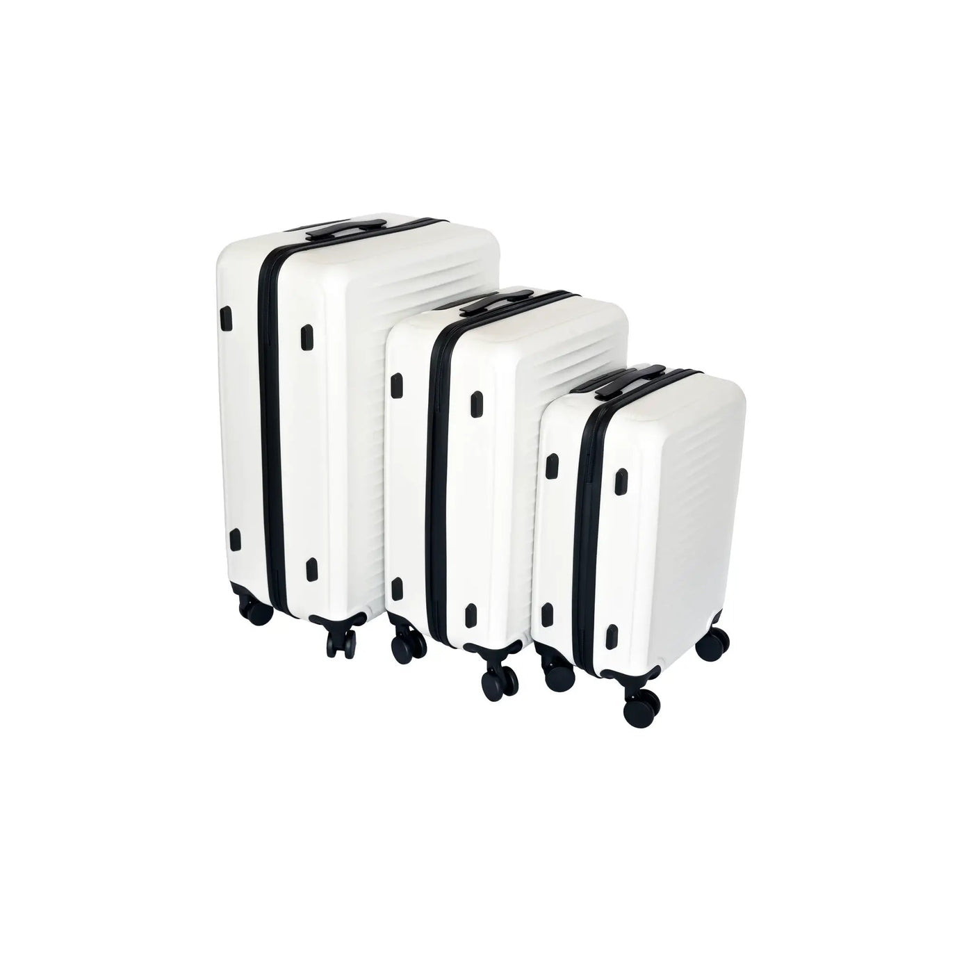3 Piece Hard Shell Lightweight Carry On Suitcase Set by HouseOfZazla