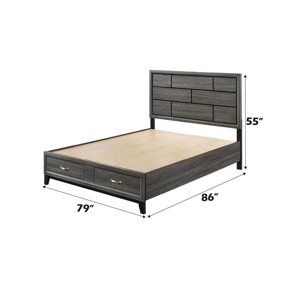 Valdemar - Bed w/Storage by Unique Piece Furniture