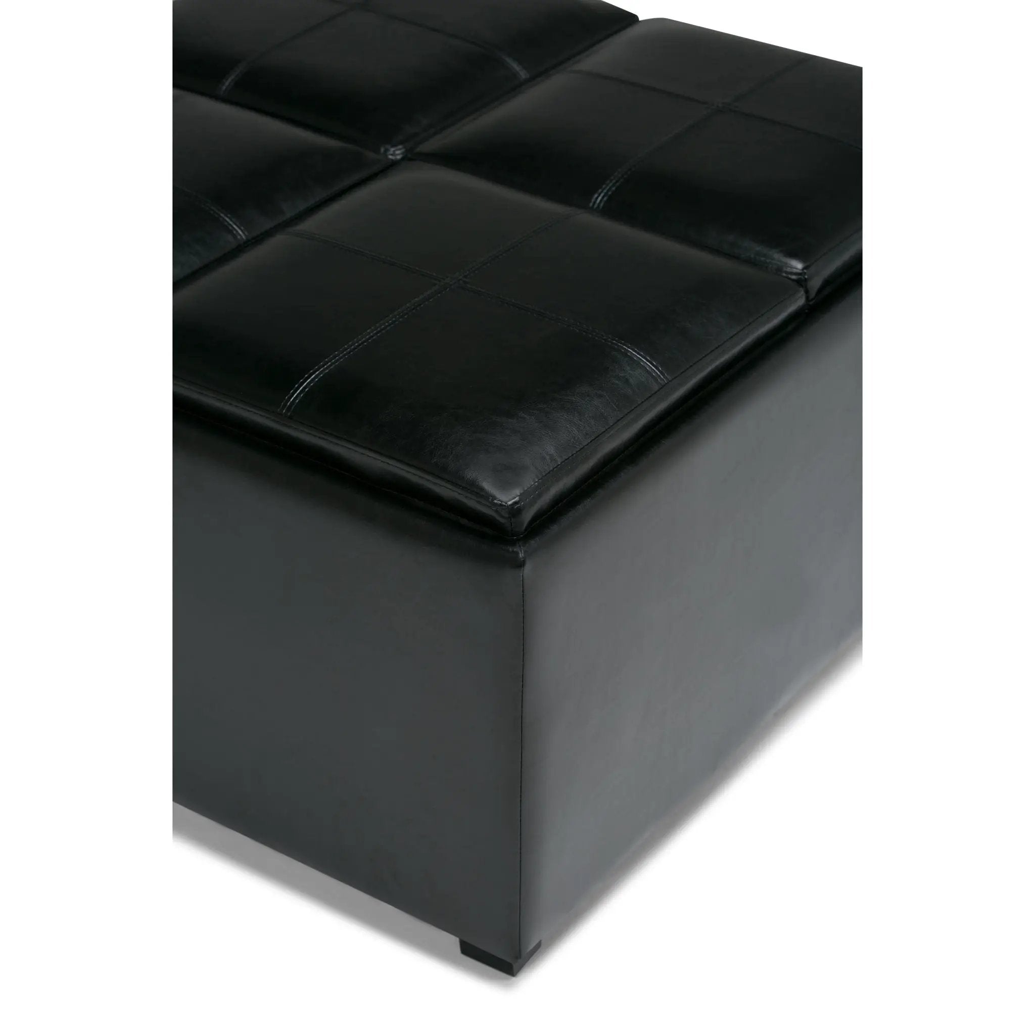 Avalon - Square Coffee Table, Storage Ottoman by Unique Piece Furniture