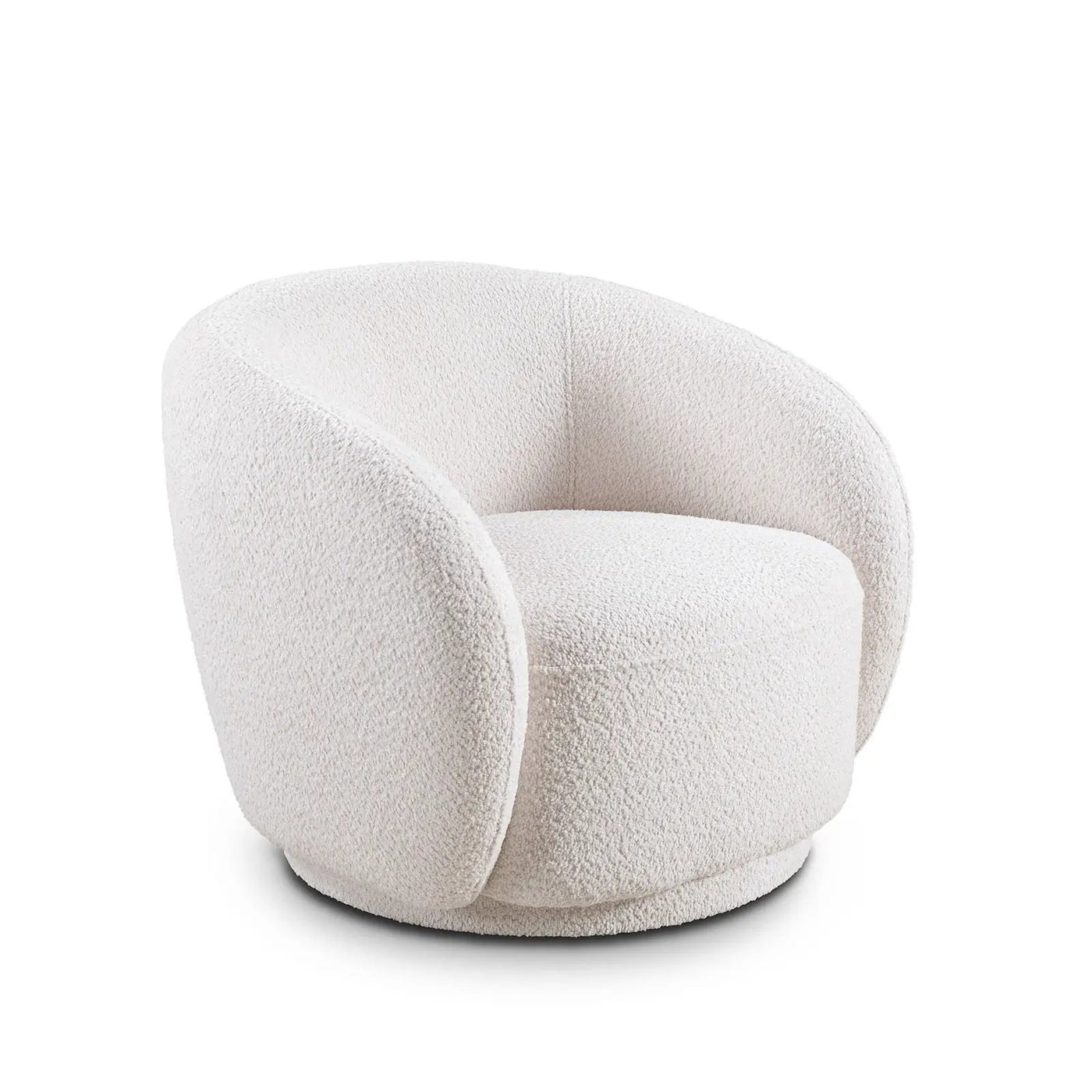 Swivel Accent Upholstered Barrel Chair by HouseOfZazla