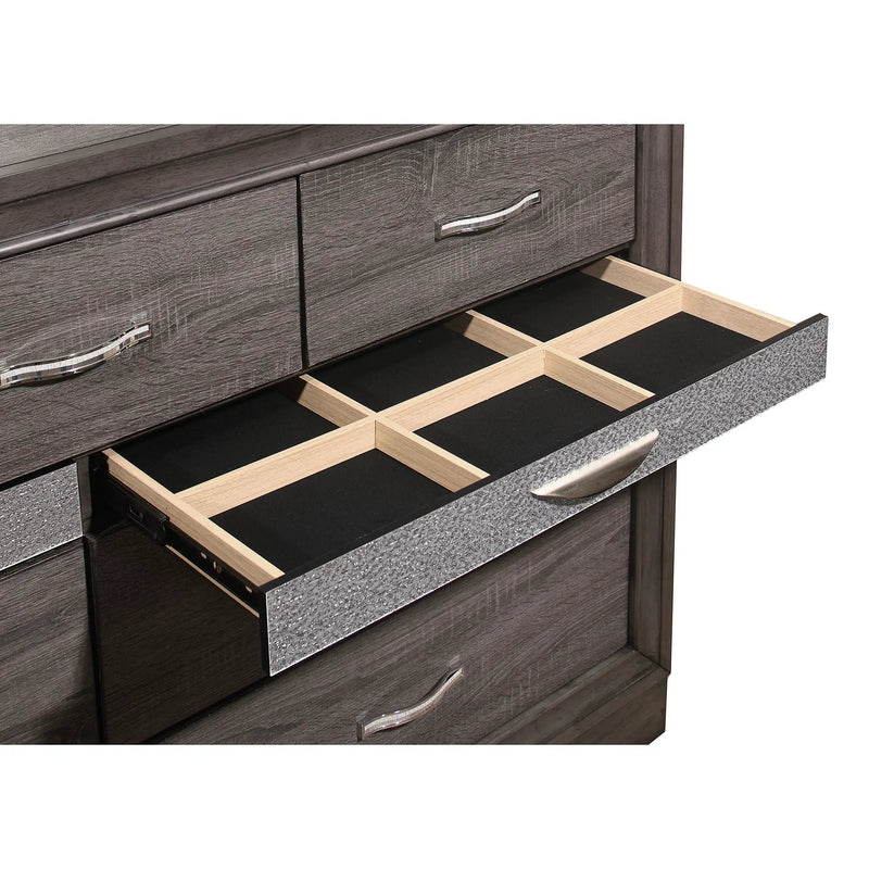 Ryder - Sparkle Dresser - Gray by HouseOfZazla