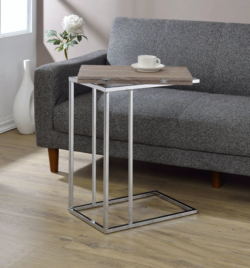 Danson - Weathered Accent Table - Oak by Unique Piece Furniture