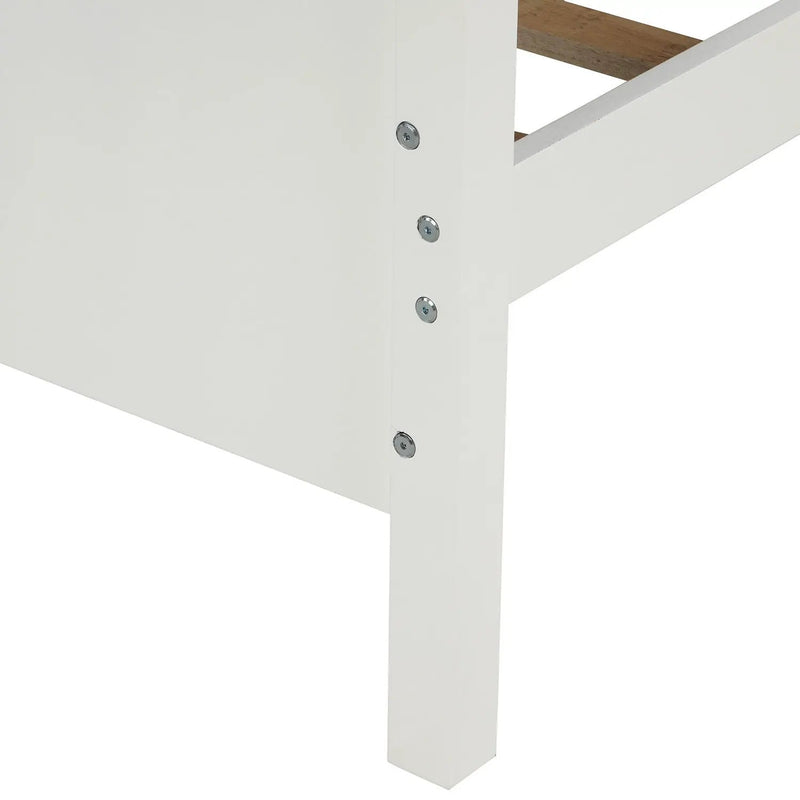 Platform Bed With Slat Support And Headboard And Footboard by HouseOfZazla