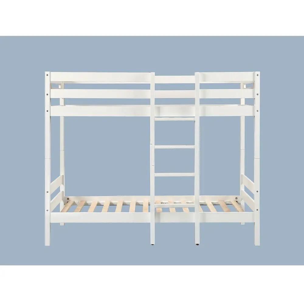 Esin - Twin Over Twin Bunk Bed - White by Unique Piece Furniture