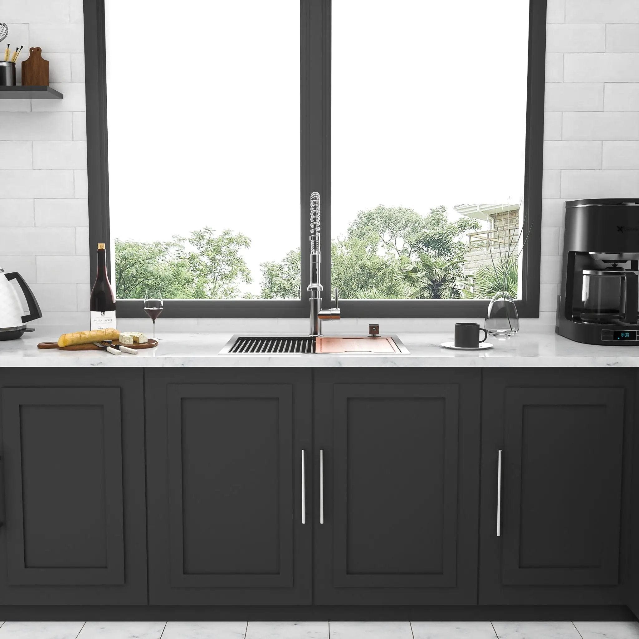 Drop In Kitchen Sink Stainless Steel 16 Gauge by HouseOfZazla
