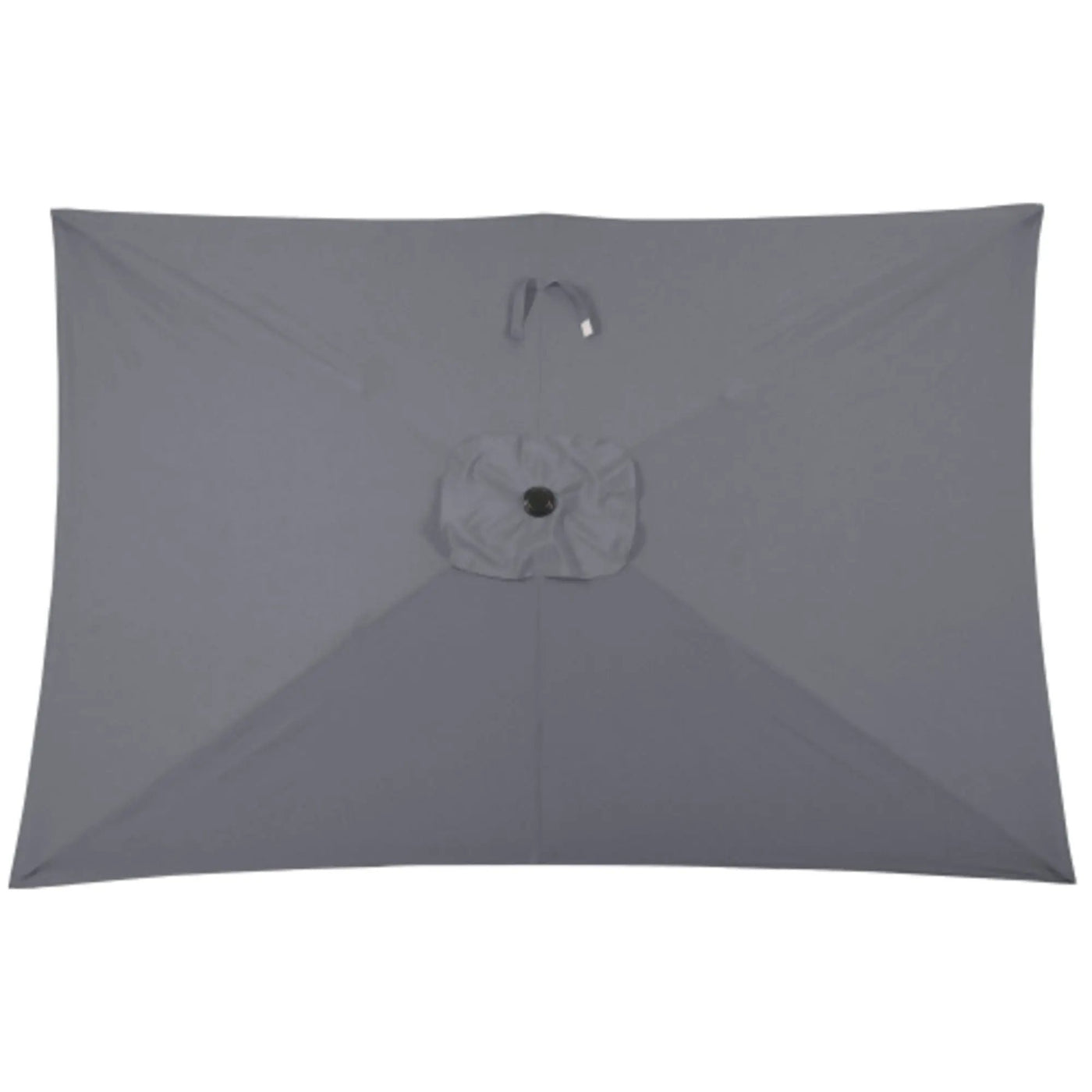 Rectangular Patio Umbrella With Crank Tilt, Polyester UV-Resistant Canopy by HouseOfZazla