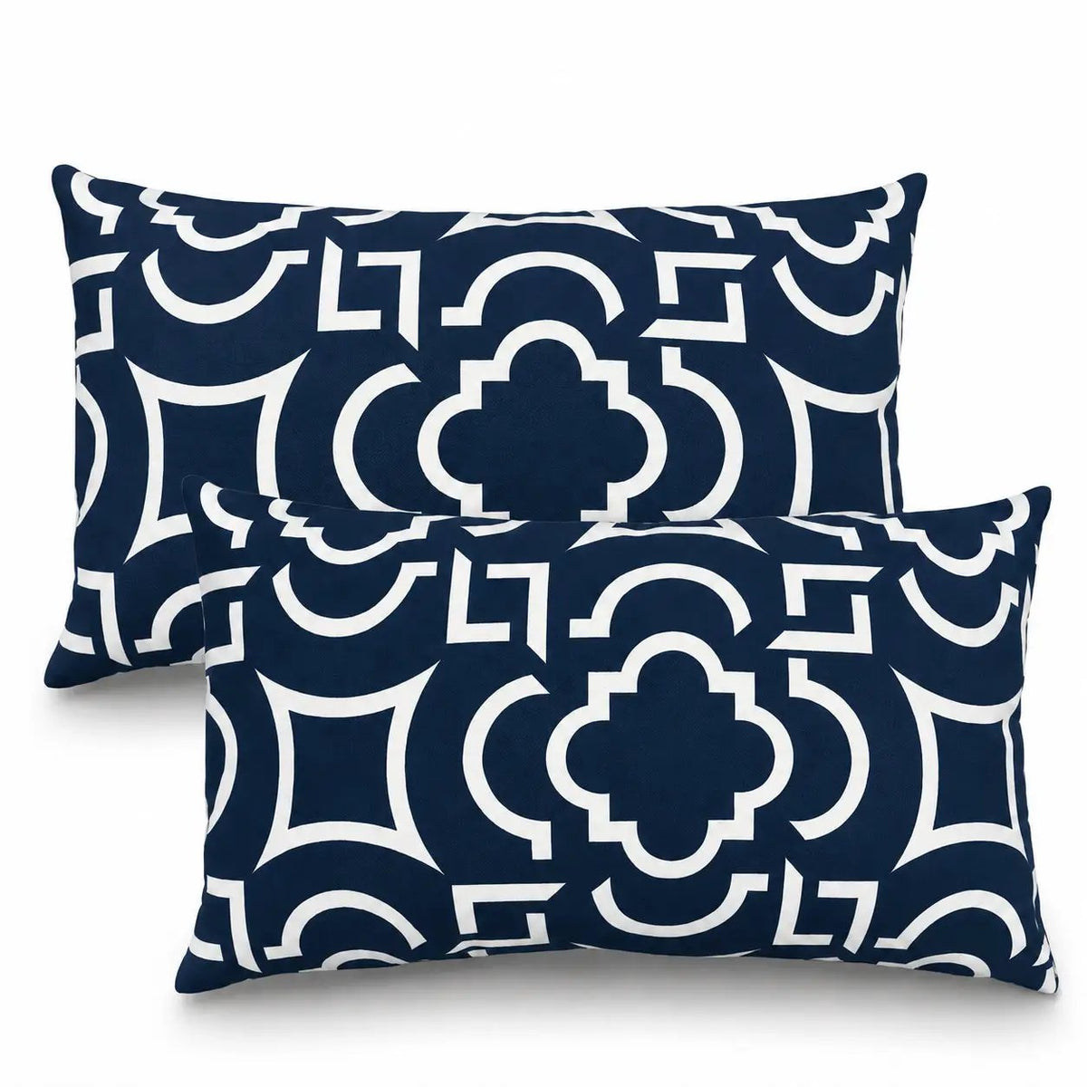 2 Pack Outdoor Lumbar Pillow Covers by HouseOfZazla