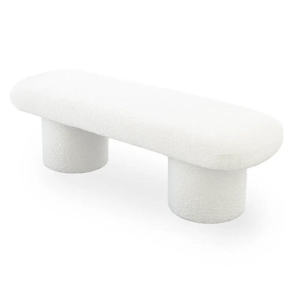 Randolph - Bench - Ivory by HouseOfZazla