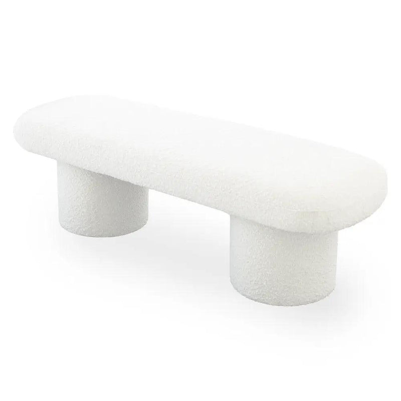 Randolph - Bench - Ivory by HouseOfZazla