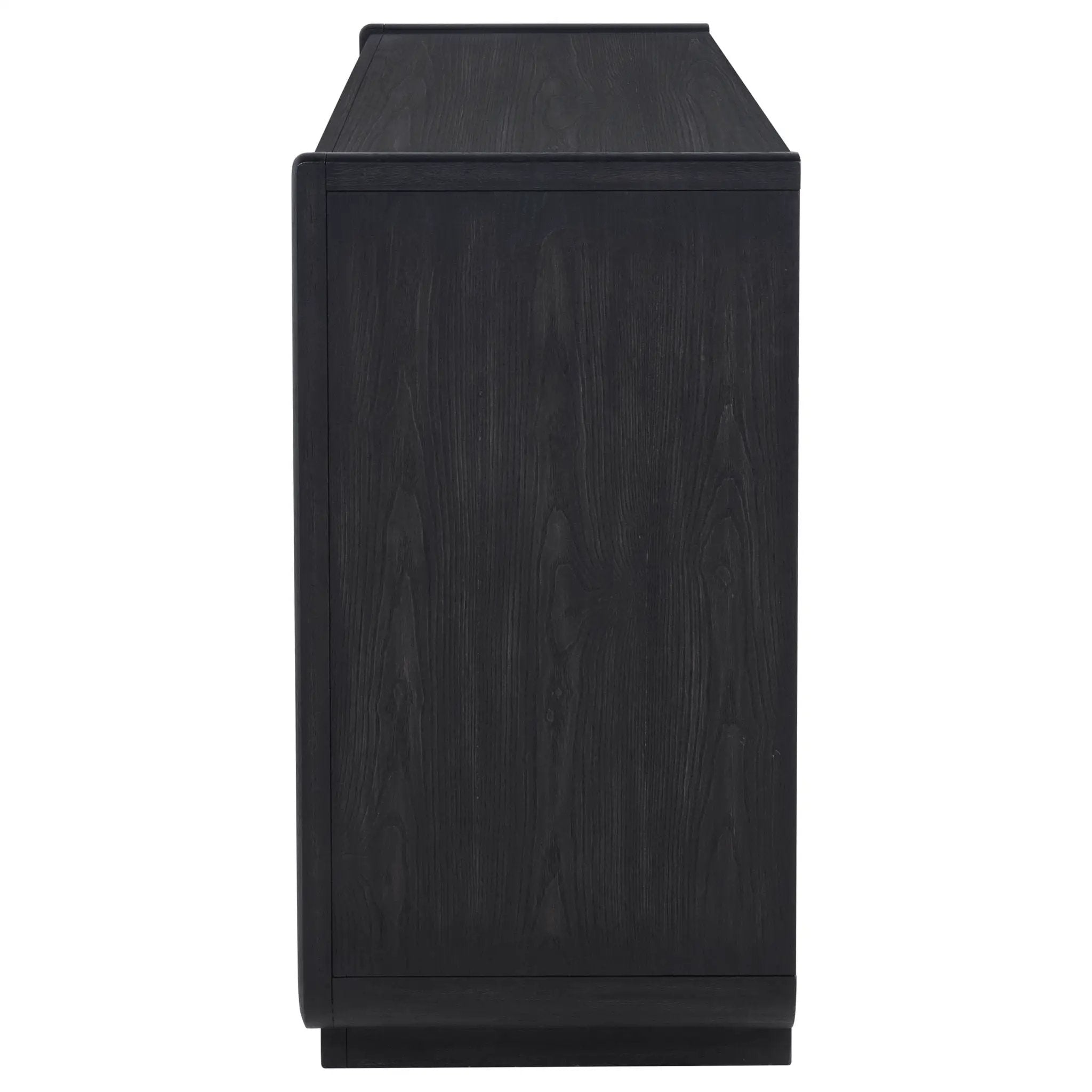 Leandro 2-drawer Dining Sideboard Server Burnished Black by Unique Piece Furniture