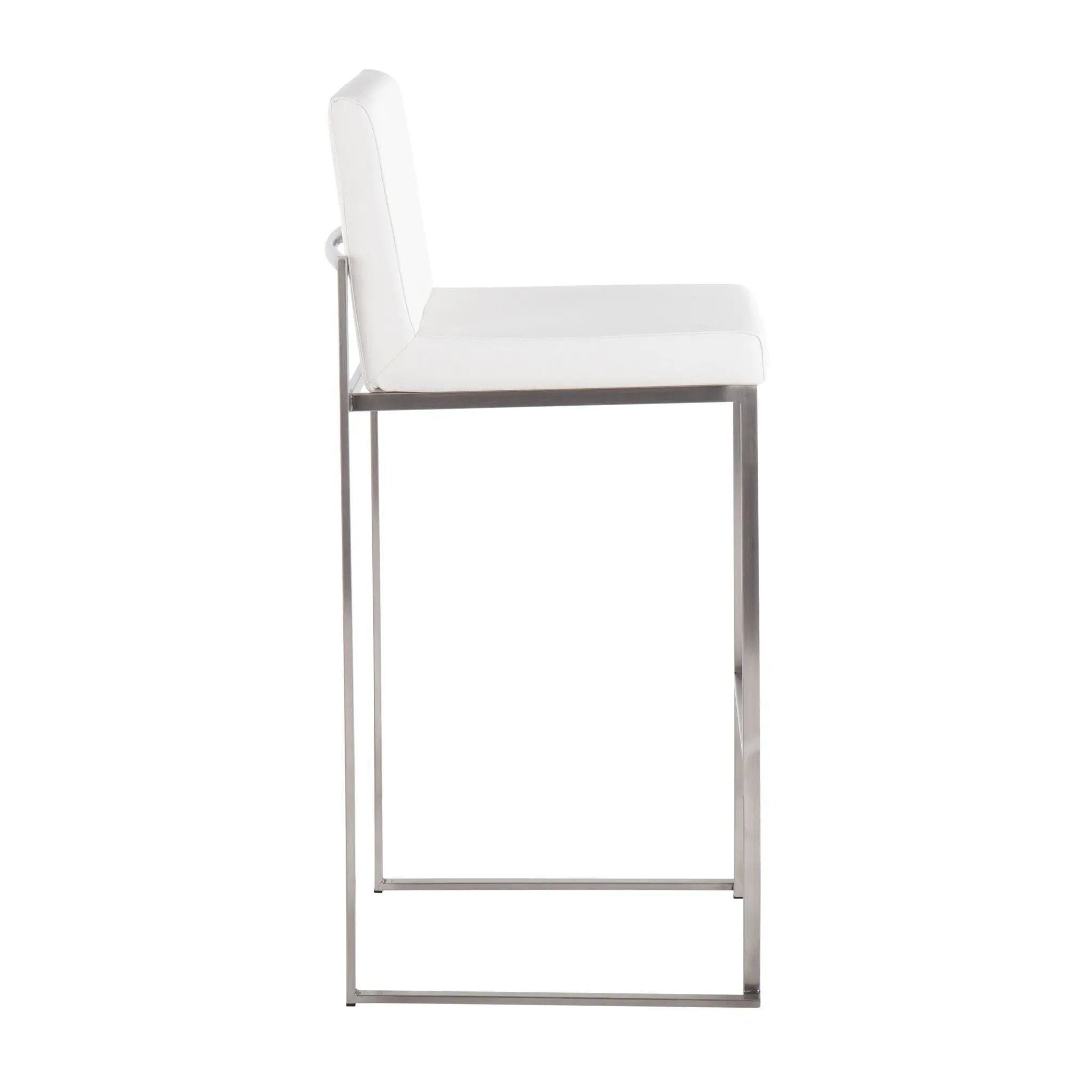 Fuji - Contemporary And Modern Elegance High Back Barstool by Unique Piece Furniture