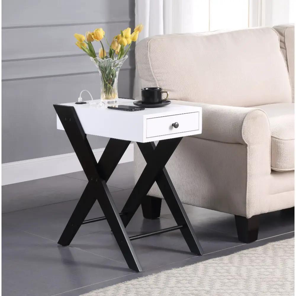 Fierce - Accent Table (USB Charging Dock) by Unique Piece Furniture
