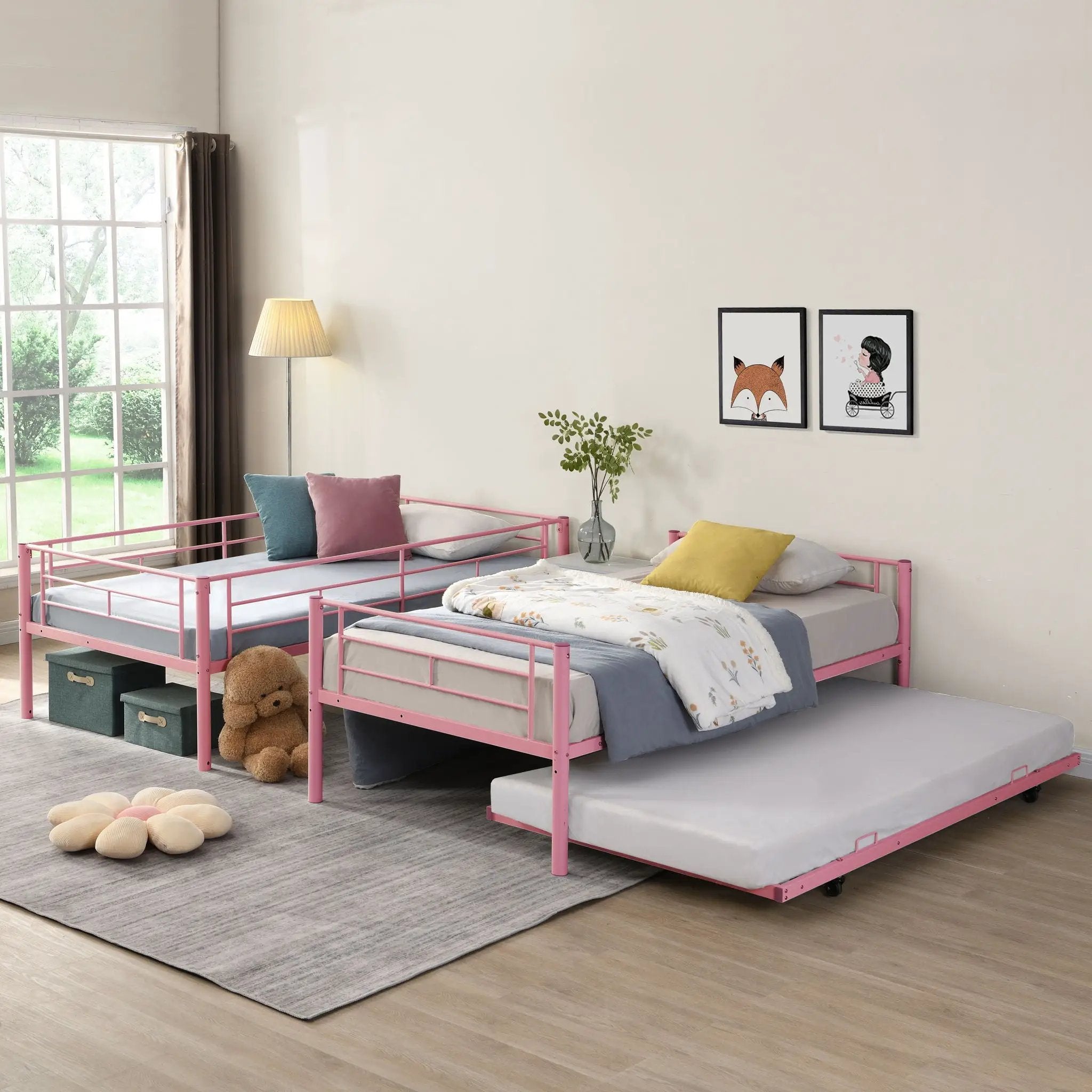 Bunk Bed With Trundle by Unique Piece Furniture