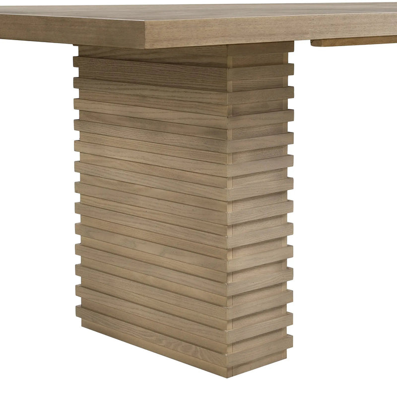 95-Inch Dining Table in Light Ash by HouseOfZazla